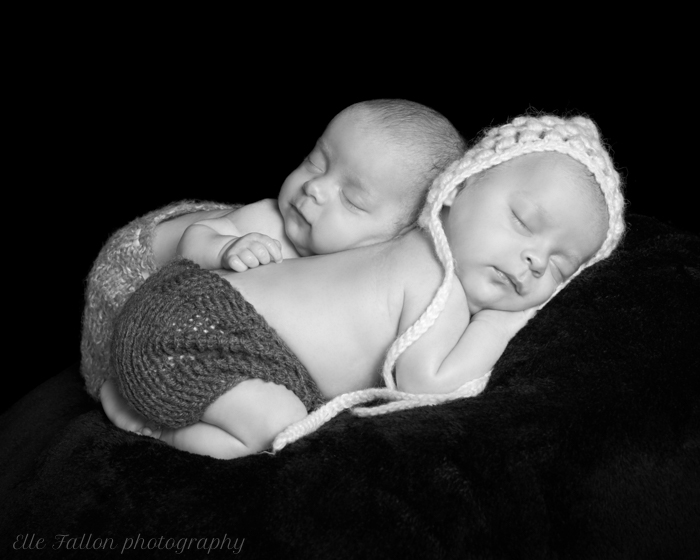 Newborn Twin Photography Session, South London